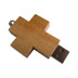 تصویر  ك.هـ W010 محرك أقراص فلاش USB على شكل صليب خشبي
