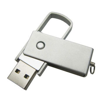 Image de Clé USB rotative en métal KH M009
