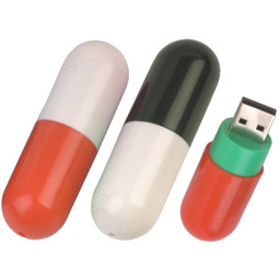 KH S008 Műanyag kapszula USB stick képe
