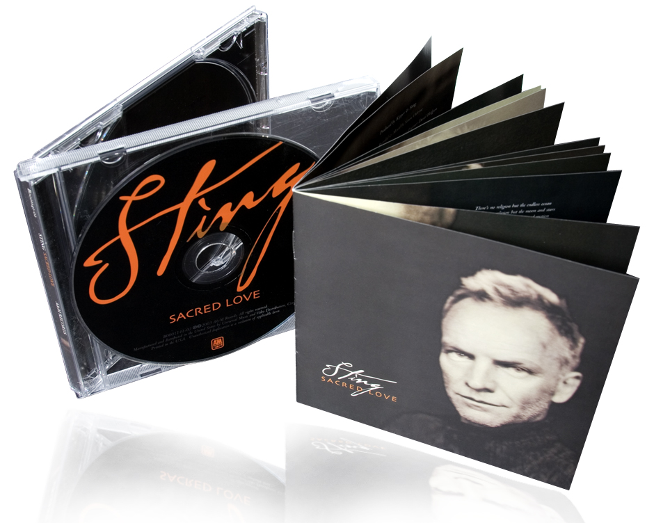 Billede af CD - Kopieren und bedrucken + Jewel Case mit 24-Seitigem Booklet und Inlay