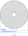 DVDブランク印刷 オフセット/スクリーン印刷の画像