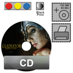 Imagen de Impresión de DVD en blanco Impresión offset/serigráfica