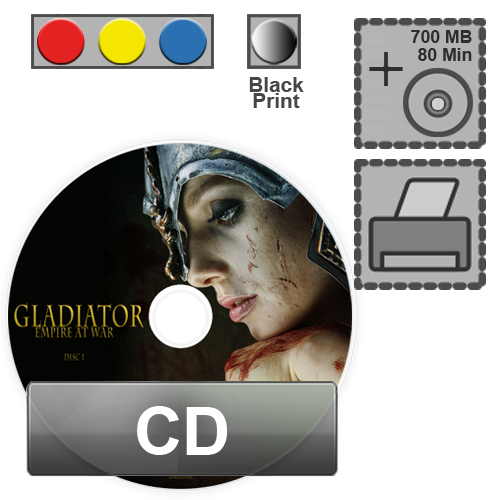 Imagem de Impressão de DVD em branco Impressão offset/screen