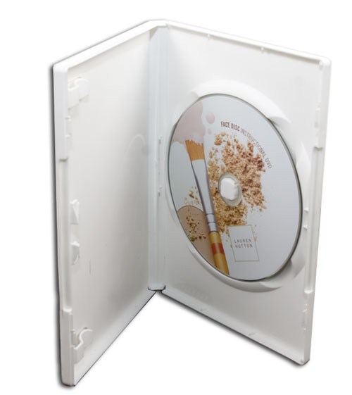 Imagem de DVD - Copiar e imprimir + caixa de DVD transparente com inlay impresso 4/4