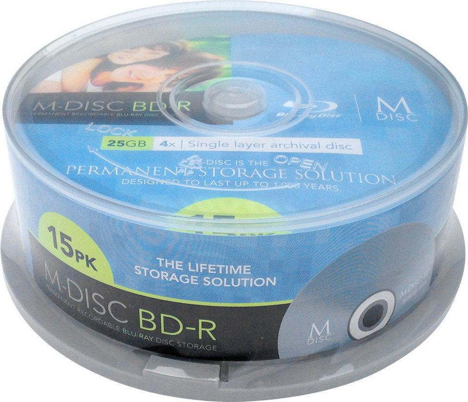 รูปภาพสำหรับหมวดหมู่ M-Disc Blu-ray Rohlinge 
