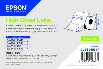 Imagine pentru categoria High Gloss Paper Labels