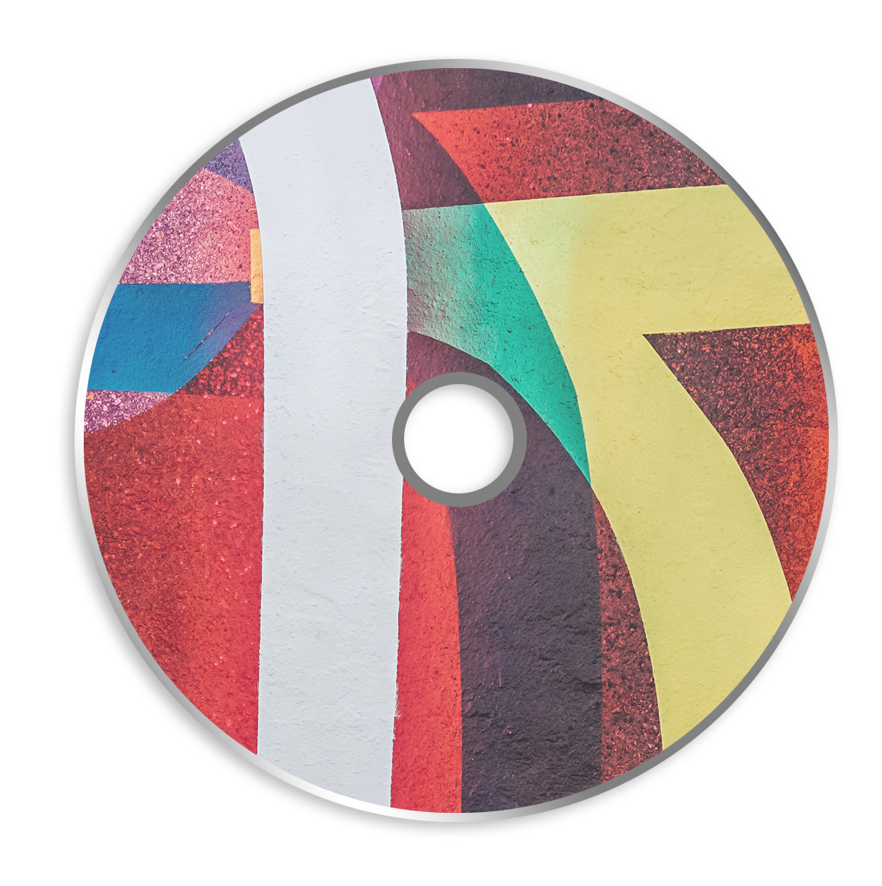 Boş CD baskısı Inkjet 4c + mühürleme resmi