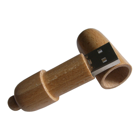 Image de KH W005 USB-Flash-Laufwerk avec Holzgehäuse