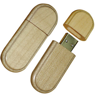 Billede af KH W015 USB-Stick aus Holz