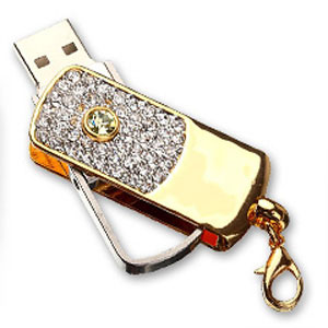 Bild von KH J010 Twister USB-Stick mit Strasssteinchen