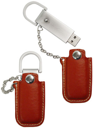 Picture of KH L006 USB-minne i läder