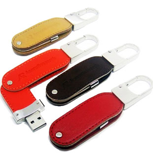 Afbeelding van KH L011 Leren USB-stick