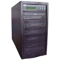 Picture of ADR Whirlwind CD duplicator with 5 CD-burners