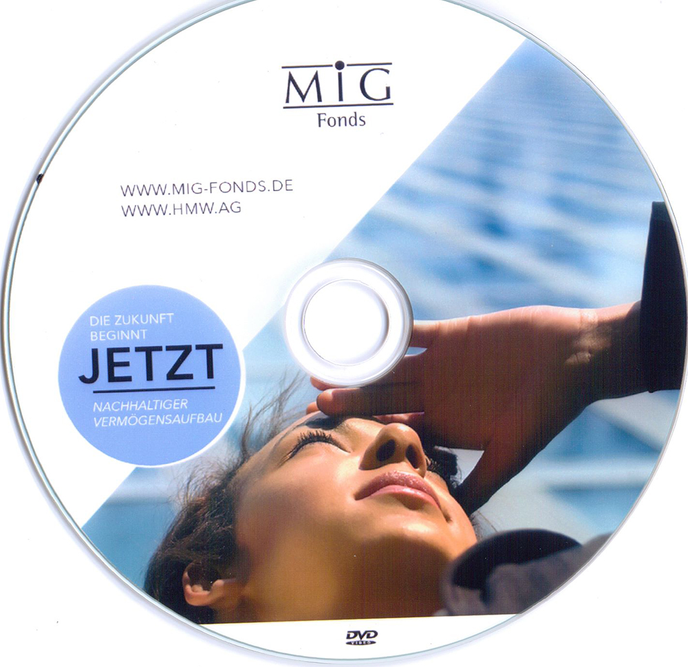 Bild von DVD-Rohlinge Bedrucken Thermoretransfer 4c