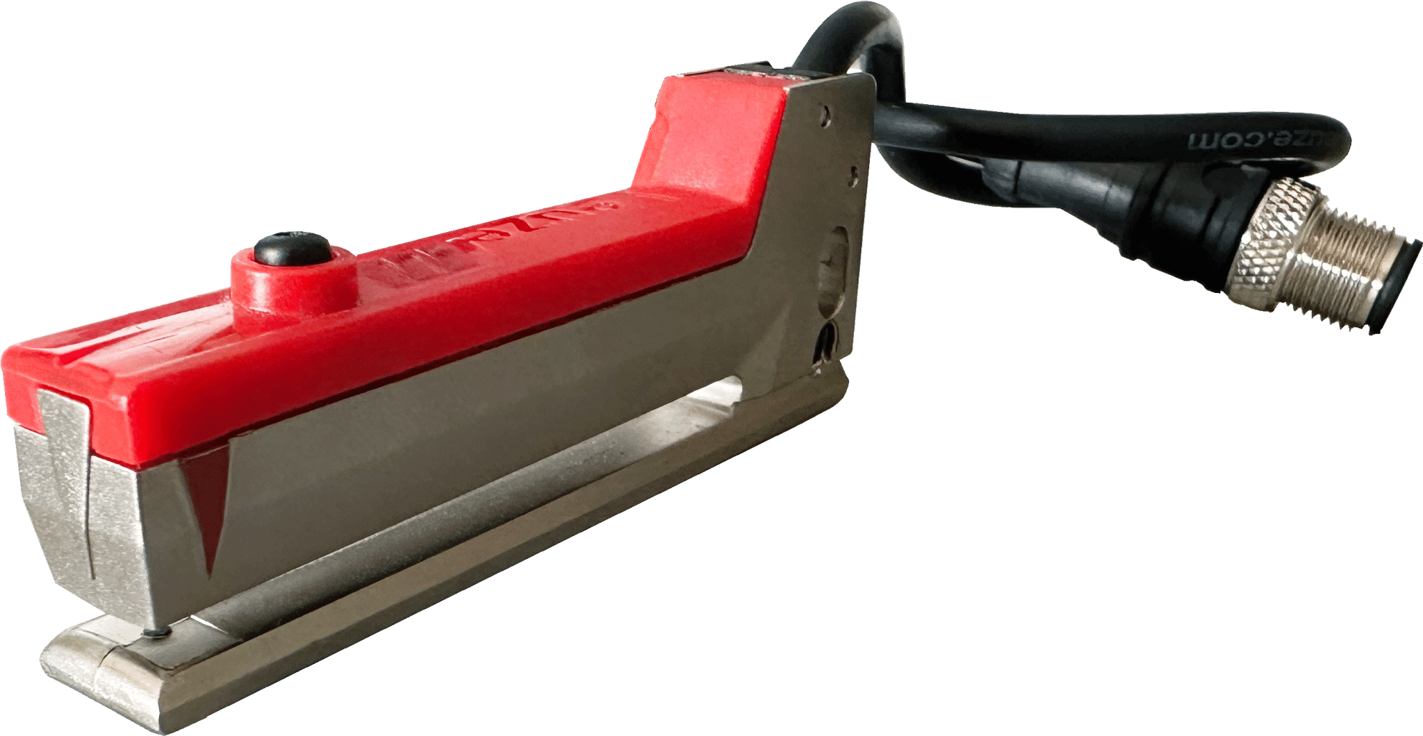 Image de Barrière lumineuse rouge de Leuze Fork pour une détection précise des étiquettes (adaptée à la série LAB510S)